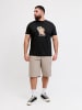 JACK & JONES PLUS T-shirt in Black