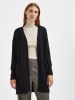 SELECTED FEMME Lange Strickjacke mit Taschen Stretch Casal Cardigan SLFLULU in Schwarz