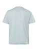 Men Plus Kurzarm T-Shirt in eisblau