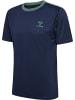 Hummel Hummel T-Shirt Hmlstaltic Multisport Herren Atmungsaktiv Feuchtigkeitsabsorbierenden Leichte Design in MARINE/DUCK GREEN