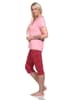 NORMANN Capri Pyjama Schlafanzug "RELAX" - 74832 in rosa