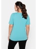 sheego T-Shirt in aqua