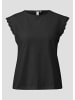 QS T-Shirt in 9999_schwarz