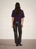 JDY Gestricktes T-Shirt in Plum Perfect