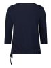 Betty Barclay Casual-Shirt mit Tunnelzug in Patch Dark Blue/Cream