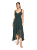 Vera Mont Abendkleid mit Volant in Dusty Slate