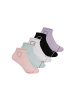 Yuhu Mädchen Kindersocken Herzen 5er Pack in Mehrfarbig