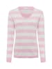 brookshire Strickpullover in weiß rosa - 0003