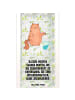 Mr. & Mrs. Panda Kerzenhalter Katze Wasserglas mit Spruch in Transparent