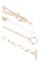 NAEMI Women Bracelet Set in Gold