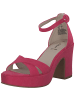 s.Oliver Plateau-Sandaletten in FUXIA