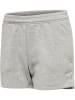 Hummel Verstellbare Taille Kurze Hose Hmlred Damen in GREY MELANGE