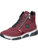 rieker Schnürstiefeletten in bordeaux/red/rot-schwarz/schwarz