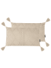 Beliani 2er-Set Dekokissen CAESIA in Beige