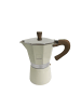 Gnali&Zani Espressokocher VENEZIA, creme, 6 Tassen