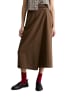Marc O'Polo DENIM Wadenlanger Rock flared in Hazelnut Brown