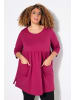 Ulla Popken Longshirt in rubin