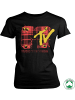 MTV Shirt in Schwarz