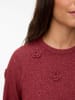 Vero Moda Strickpullover in Syrah