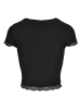 Urban Classics Urban Classics Cropped T-Shirts in black