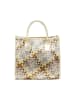 faina Women Tote Bag in Gold Brown