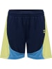 Hummel Verstellbare Taille Kurze Hose Hmljr Goal Kinder in DRESS BLUES