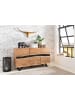 KADIMA DESIGN Sideboard 148 x 85 x 43 cm Massiv-Holz Natur Baumkante Anrichte