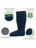 Yalion 9er-Set Yalion Antirutschsocken Halbplüsch, Dunkelblau, weich & atmungsaktiv