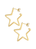 Elli Ohrringe 925 Sterling Silber Sterne, Astro, Stern in Gold