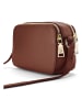 Lazarotti Bologna Leather Umhängetasche Leder 18 cm in brown