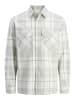 Jack & Jones Overshirt in Aqua Gray