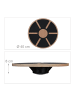 Bluefinity Balance-Board in Natur/ Schwarz - 8 x 40 cm