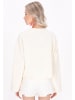 IZIA Women Sweatshirt in cream