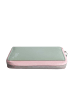VARGU Echtleder Geldbörse WENS 1-A in sage green -light pink