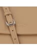 Lacoste City Court Umhängetasche Leder 22 cm in warm beige