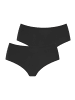 LASCANA High-Waist-String in schwarz 2x