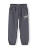 Minoti 2-tlg Langarmshirt & Hose 30FLEECE159 in rauchblau