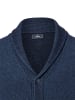 Ragman Strickjacke in indigo - 0002