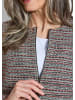 GOLDNER Jerseyblazer mit Glanzakzenten in bunt / gemustert