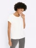 Sieh an! Rundhals-Shirt in ecru