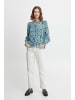 Fransa Langarmbluse FRNYNNE BL 1 - 20611704  Bluse mit Muster in Blau