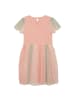 Minymo Kleid Tüll Glitzer Kurzarm in Rosa