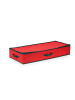 relaxdays Geschenkpapier Aufbewahrungsbox in Rot/ Schwarz - (H)14,5 x (B)81 x (T)35 cm