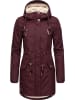 ragwear Wintermantel Elsie in Wine Red22