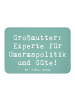Mr. & Mrs. Panda Magnet Spruch Großmutter Liebe mit Spruch in Meeresbrise