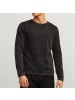 Jack and Jones Strickpullover JJELEO Knit Crew Neck in Anthrazit