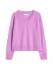 Marc O'Polo DENIM Merino-V-Neck-Pullover regular in Smoky Grape