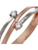 GoldDream 333 Rosegold, 333 Weißgold - 8 Karat Damen Ringe Boho Fingerring  58 (18,5)
