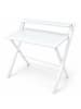 relaxdays Schreibtisch in Weiß - (B)70 x (H)82 x (T)56 cm