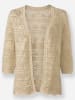 WITT WEIDEN Ajour-Strickjacke in sand